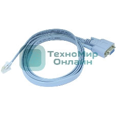 Консольный кабель OSNOVO 1 x Rj45, 1 x DB9 (female), 1,2м