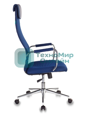 Кресло Бюрократ KB-9N/DB/TW-10N TW-01 TW-11 синий, сетка