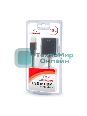 Видеоадаптер (конвертер) USB 3.0 --> HDMI Cablexpert A-USB3-HDMI-02
