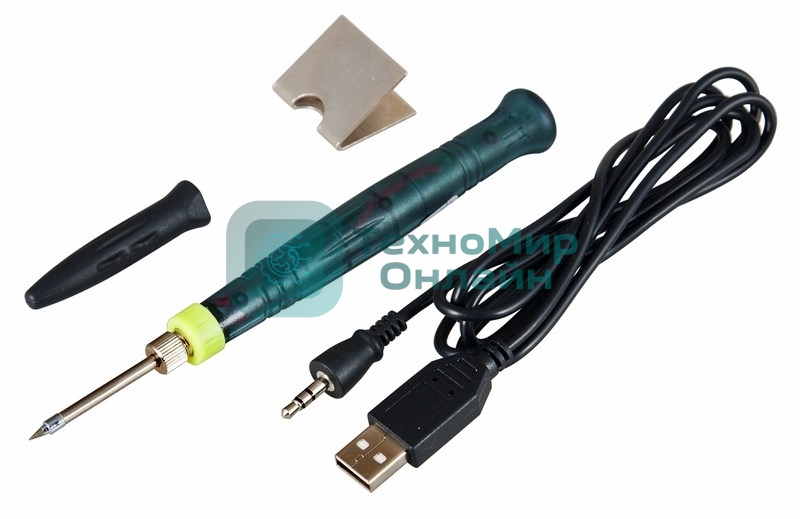 Паяльник Rexant мини 5 В/8 Вт, питание через USB