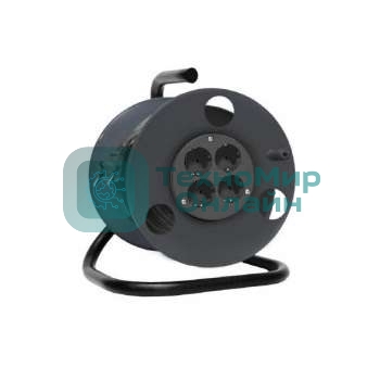 Удлинитель на катушке 4х40 м без заземл. 10А IP20 1.3 кВт Союз 481S-3104