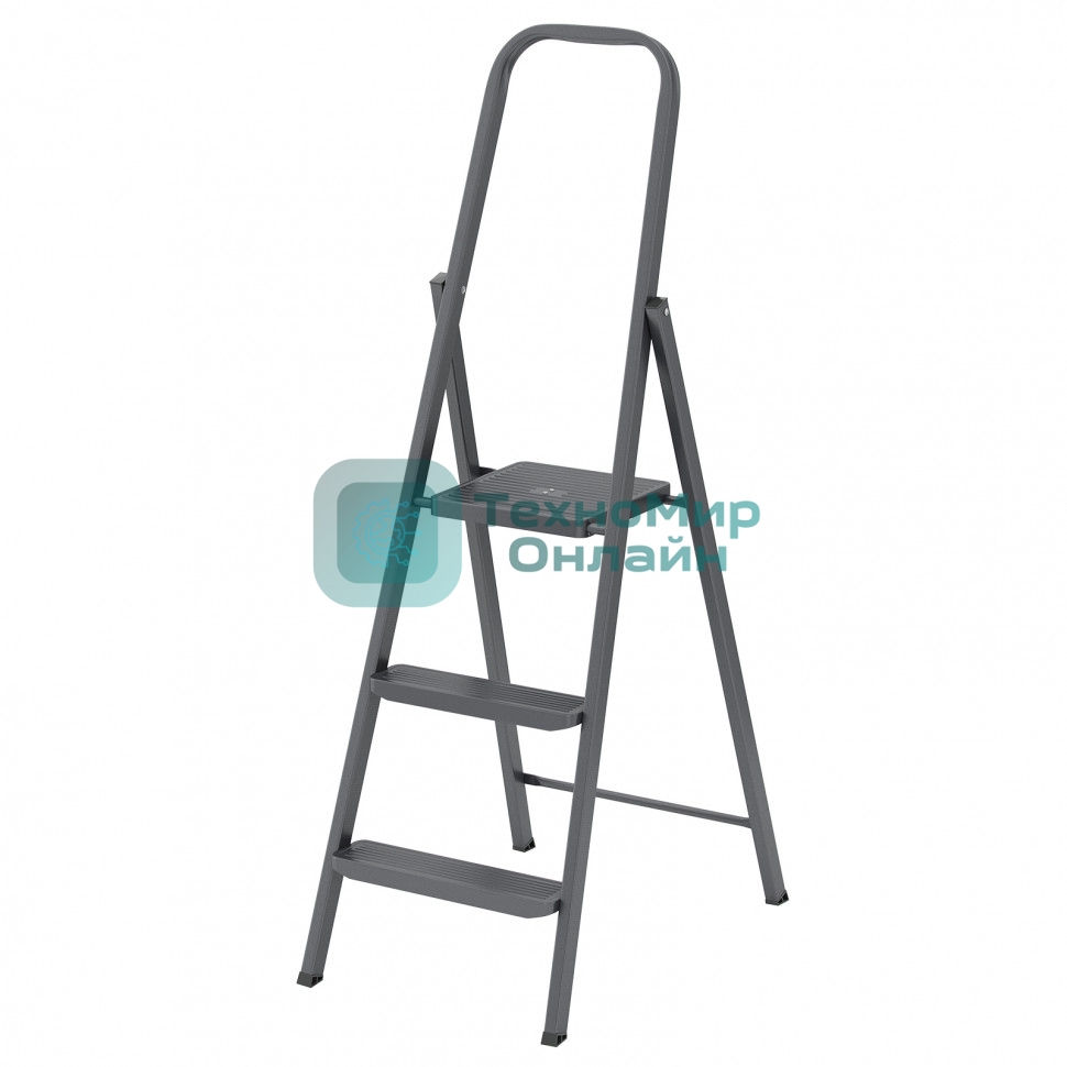 Стремянка Сибртех 3 ступени, компактная, стальная