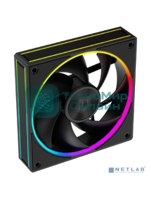 Вентилятор для корпуса ID-Cooling AF-127-ARGb-K черный, 120 мм, 2000 об/мин, 29.9 дБ, 4 pin