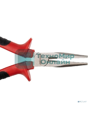 Тонкогубцы Rexant 160 мм никелированные, двухкомпонентные рукоятки