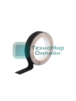 Лента противоскользящая самоклеящаяся, 25 мм х 5 м, черная Rexant