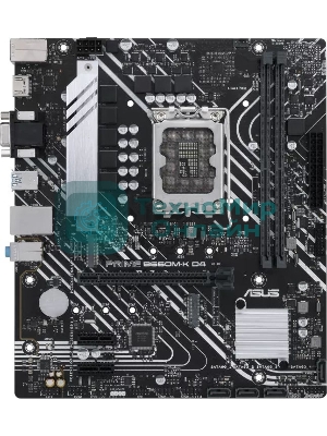 Материнская плата ASUS PRIME B660M-K D4, Socket LGA 1700, Intel B660, 2xDDR4, 4xSATA, 2xM.2, 1xPCIe 4.0 x16, 2xPCIe x1, 1xHDMI, 1xVGA, 1x 1Gb LAN, 4xUSB-A 3.2 Gen 1, 2xUSB-A 2.0, 3x3.5 мм, 7.1, mATX