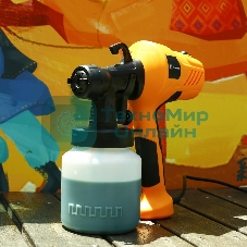 Краскопульт электрический Deko DKSG500 500Вт бак:800мл 650мл/мин