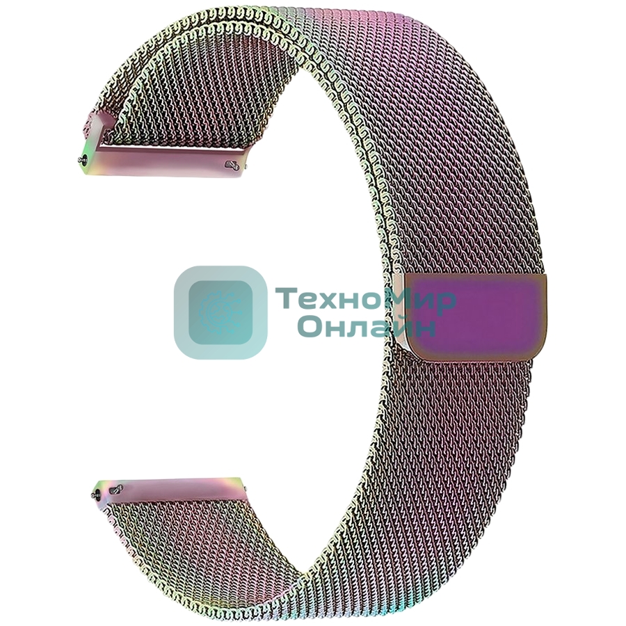 Универсальный ремешок из нержавеющей стали для часов 20 mm LYAMBDA CAPELLA DS-GM-01-20-SC Seven Color