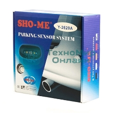 Парковочный Радар Sho-Me Y-2620 4 датчика черный