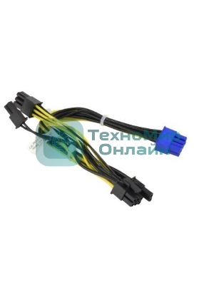 Кабель Supermicro cable GPU,2x4F/CPU to two (2x3F+2x1F)/PCIe,P4.2, 20CM,16/20A