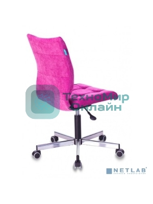 Кресло Бюрократ CH-330M/LT-15 малиновый, экокожа, 120 кг, механизм качания, без подлокотников