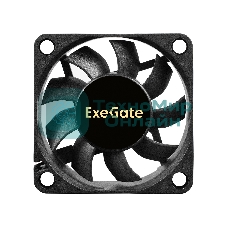 Вентилятор для корпуса ExeGate ExtraPower EP06015B3P черный, 60 мм, 5000 об/мин, 34 дБ, 3 pin