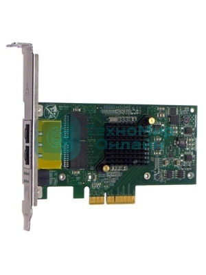 Сетевой адаптер PE2G2I35 Dual Port Copper Gigabit Ethernet PCI Express Server Adapter (аналог Intel I350-T2)
