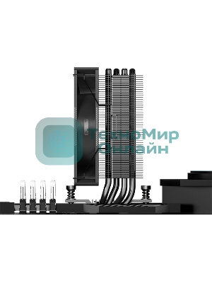 Кулер для процессора PCcooler RT400 BK CPU COOLER