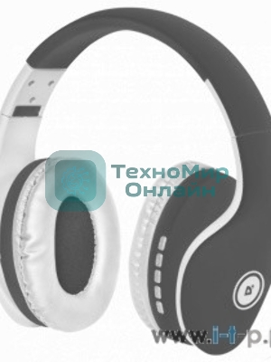 Беспроводные/проводные наушники Defender FreeMotion B525 серый/белый, накладные, Bluetooth + проводной, до 8 ч