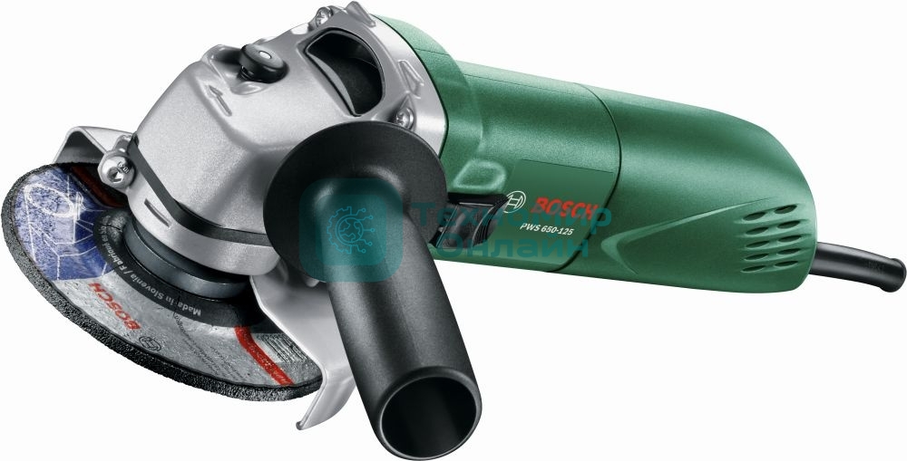 Углошлифовальная машина (болгарка) Bosch PWS 650-125