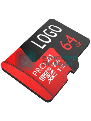 Флеш карта MicroSD card Netac P500 Extreme Pro 64Gb, retail version w/o SD adapter