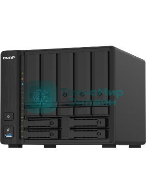 Сетевое хранилище без дисков SMB QNAP TS-932PX-4G 9-Bay NAS, 5 x 3.5