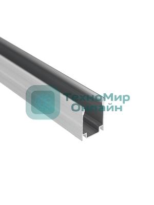 Профиль алюминиевый анодированный для гибкого неона Neon-night 15х26мм, 2м