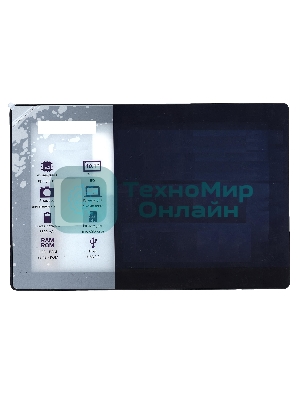 Сенсорное стекло (тачскрин) для Irbis TW60 TW90. черное с рамкой