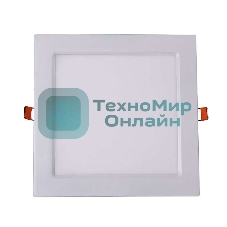 Светильник светодиодный JazzWay ультратонкий встраив. PPL-S 12Вт 4000К IP40 WH 170мм квадрат