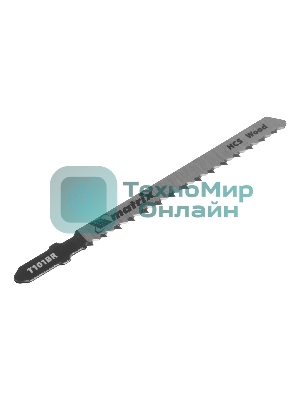 Полотна для электролобзика Matrix по дереву, 3 шт. T101BR, 75 х 2,5мм, обр. зуб, HCS