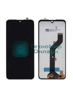 Дисплей для Tecno Pop 5 черный