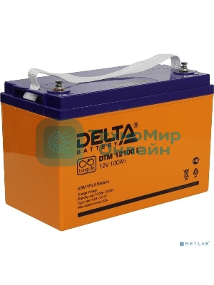 Батарея для ИБП Delta DTM 12100 L 12В 100А·ч