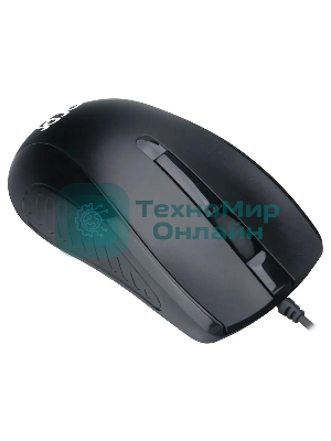 Мышь проводная Acer OMW136 черный, 1200 dpi, USB, кнопки - 3