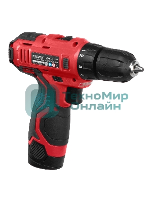 Дрель-шуруповерт аккумуляторная MTX MCDL-12-02P, Аккумуляторная, 12В, 2 АКБ, Кейс