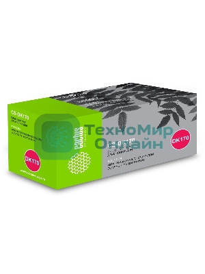 Блок фотобарабана Cactus CS-DK170 ч/б:100000 стр. для Kyocera Ecosys M2035/M2035dn/M2535 Kyocera