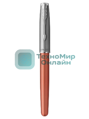 Ручка перьевая Parker Sonnet Essentials SB F545 (CW2169228) LaqOrange CT, F, сталь нержавеющая, подарочная коробка
