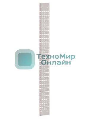 Вертикальный кабельный органайзер в шкаф, ширина 75 мм 42U (ВКО-М-42.75) ЦМО