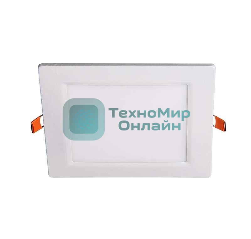Светильник светодиодный JazzWay ультратонкий встраив. PPL-S 9Вт 6500К IP40 WH 145мм квадрат