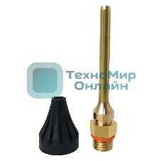 Насадка для клеевых пистолетов Rexant, удлиненная, 70 мм, силиконовая защита