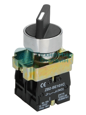 Переключатель LAY5-BD25 на 2 полож. черный I-O станд. ручка IEK BSW60-BD-2-K02