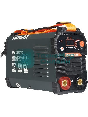 Сварочный аппарат Patriot WM230DVC инвертор ММА 10.7кВт (кейс в комплекте)
