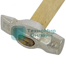 Молоток Россия слесарный,500 г,круглый боек,деревянная ручка 10240