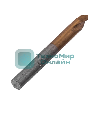 Сверло по металлу Matrix, 4 мм, HSS, нитридтитановое покрытие, цилиндрический хвостовик