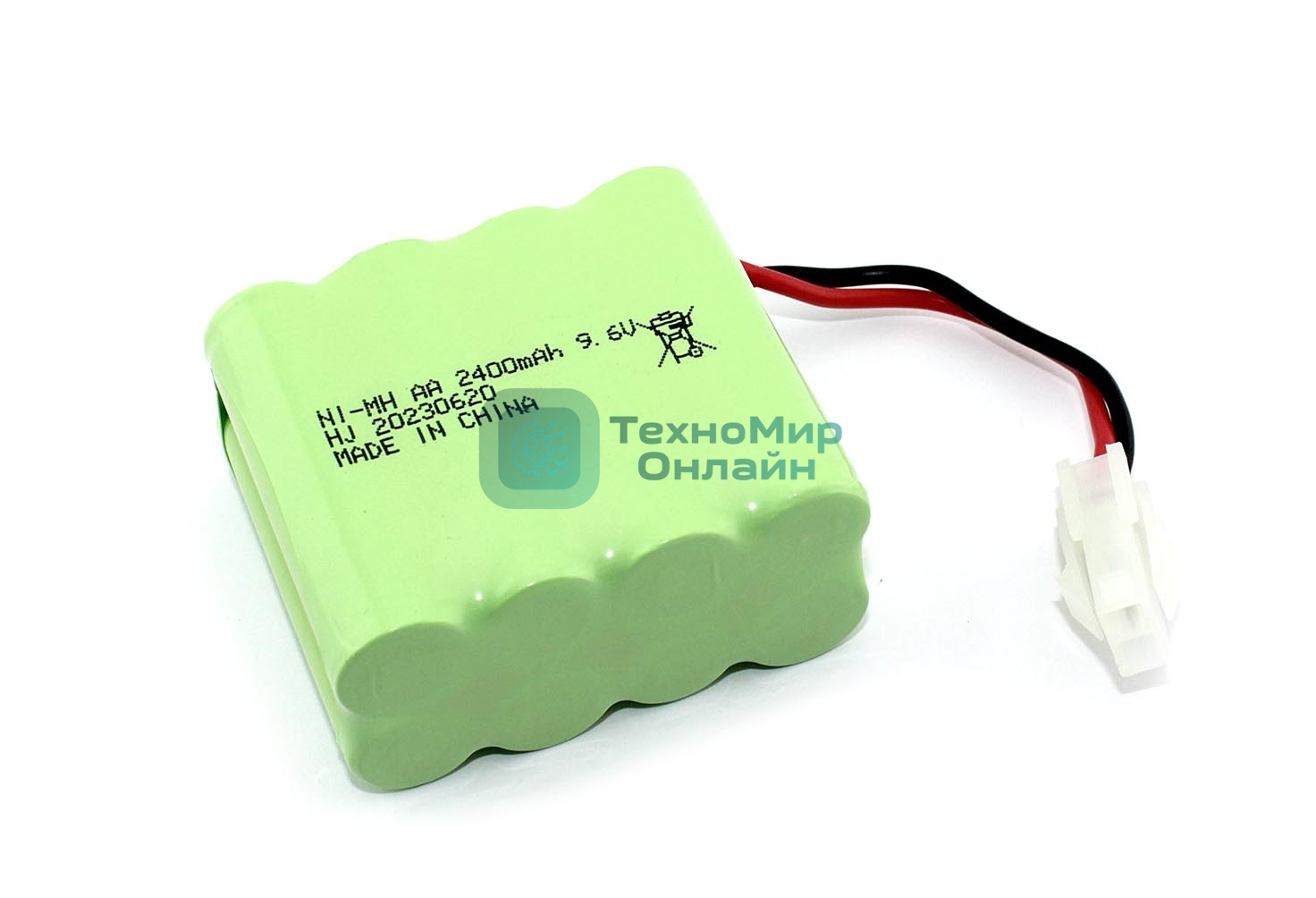 Аккумулятор Ni-Mh 9.6V 2400 mAh AA Row разъем 5559 (4+4)