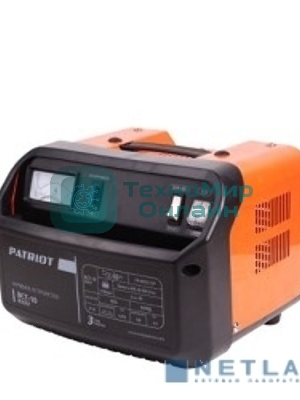 Устройство пуско-зарядное PATRIOT BCT-10 Boost 220В±15% 200Вт 12В зарядmax8.5А 20-100А/ч 4.3кг