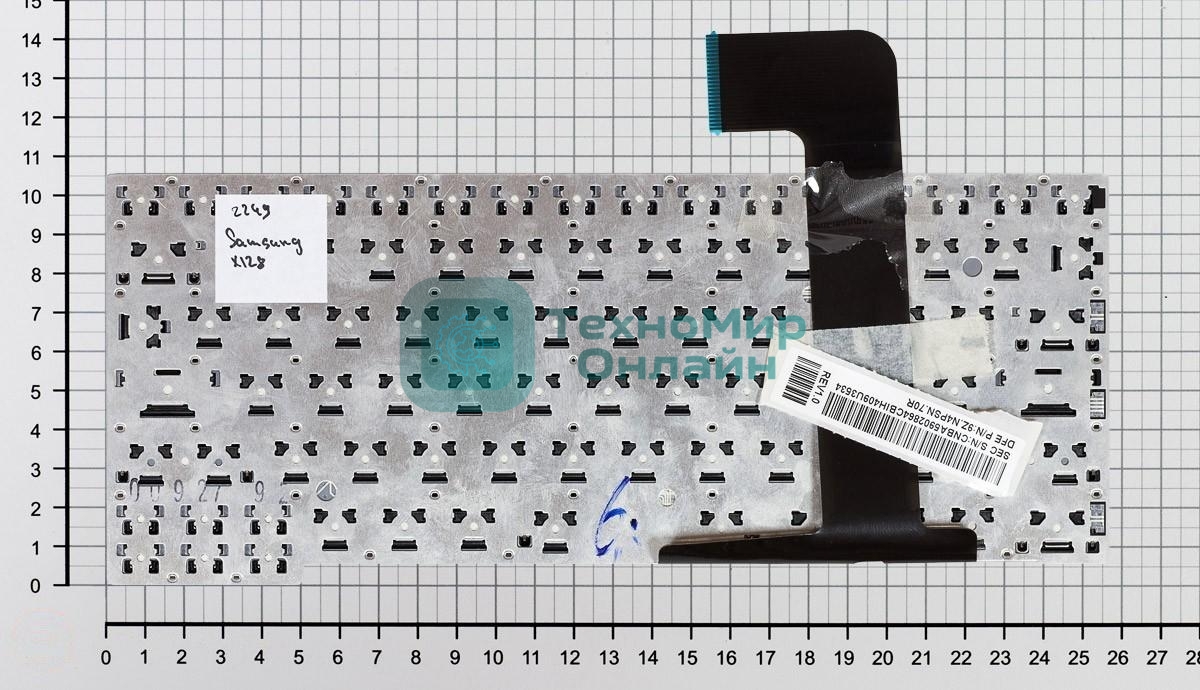 Клавиатура для ноутбука Samsung X128 X130 SF210, черная
