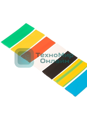 Набор термоусаживаемых трубок Rexant №19 ТУТ нг 15/7,5 мм, 7 цветов (упак. 21 шт. по 10 см)