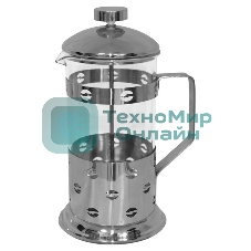 Френч-пресс MALLONY B535-1000ML, 1 л, сталь/стекло (в уп. 12 шт)