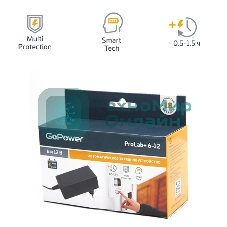 З/У для свинцово-кислотных аккумуляторов 6 и 12V GoPower ProLab+ 6-12 1.5A (1/72)
