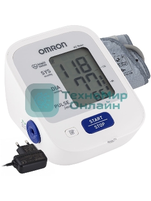 Тонометр OMRON M2 Basic (HEM-7121-ARU) с адаптером