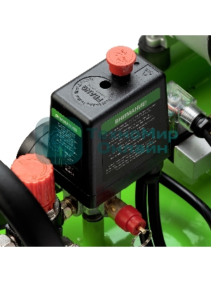 Компрессор безмаслянный малошумный Сибртех МБ 2250/100, 2250 Вт, 100л, 400 л/мин