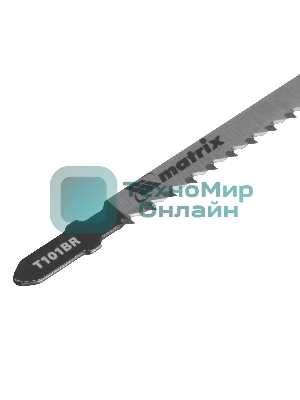 Полотна для электролобзика Matrix по дереву, 3 шт. T101BR, 75 х 2,5мм, обр. зуб, HCS
