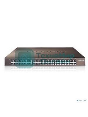 Коммутатор сетевой TP-Link SMB TL-SG1048 Коммутатор 48-port Gigabit Switch, 1U 19-inch rack-mountable steel case