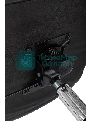 Кресло Бюрократ CH-868SL черный, экокожа